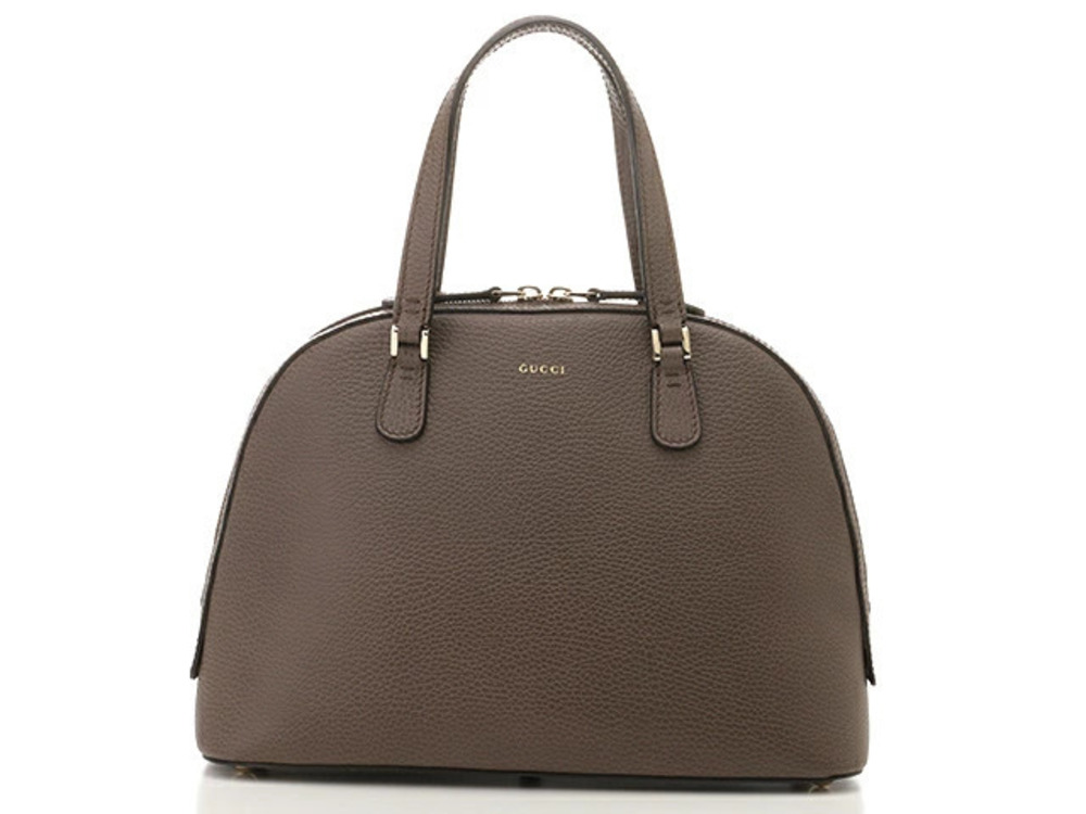Gucci bag calf leather brown